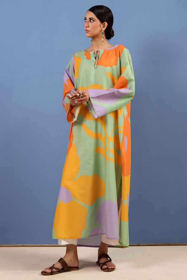 Sky Bloom Kurta