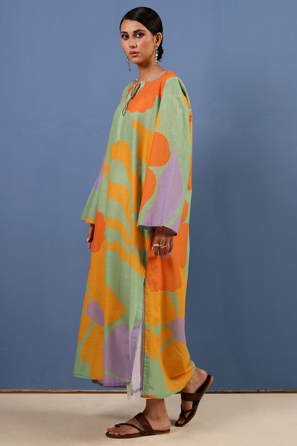 Sky Bloom Kurta