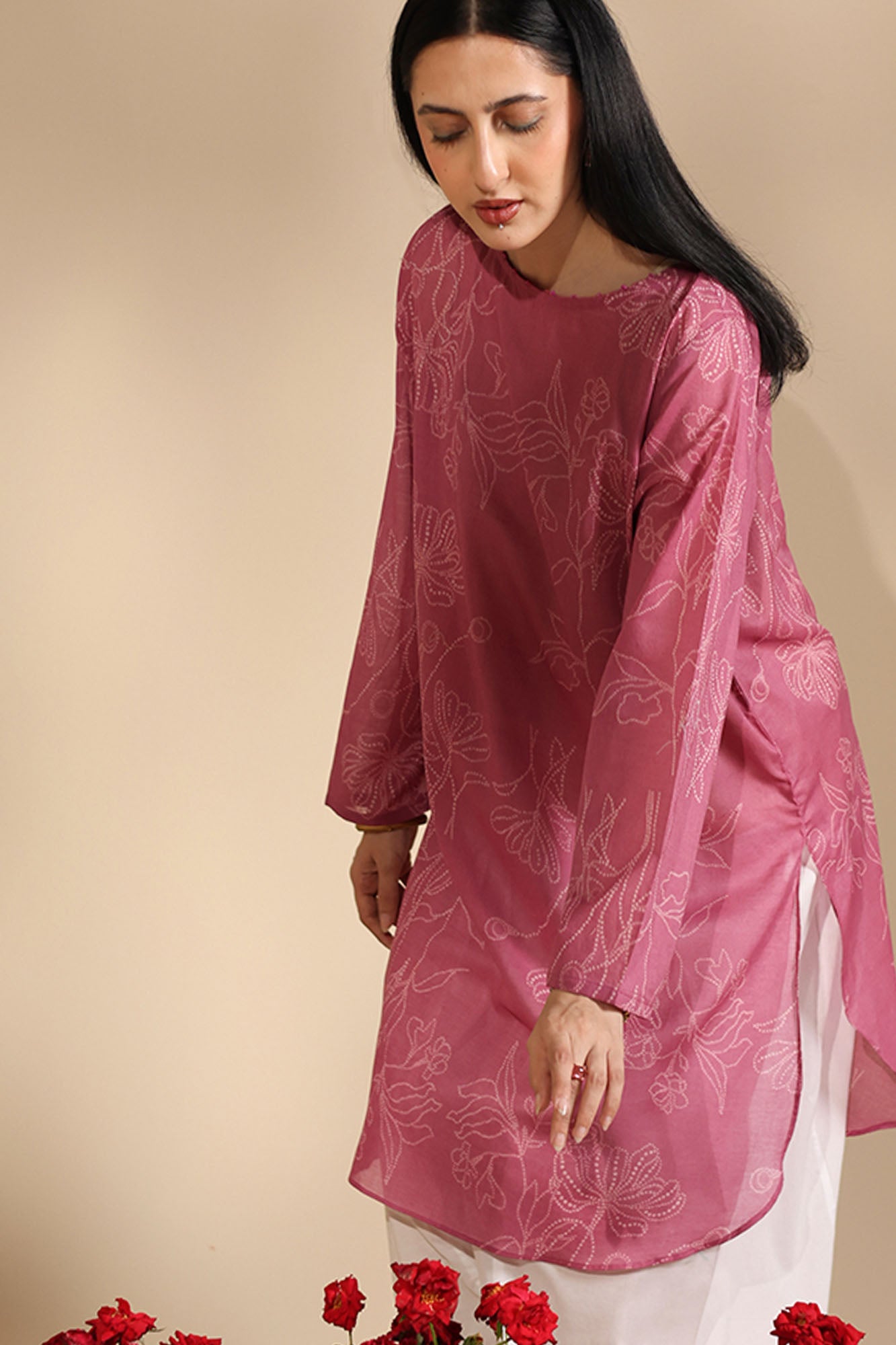 Petal Whisper Printed Shirt