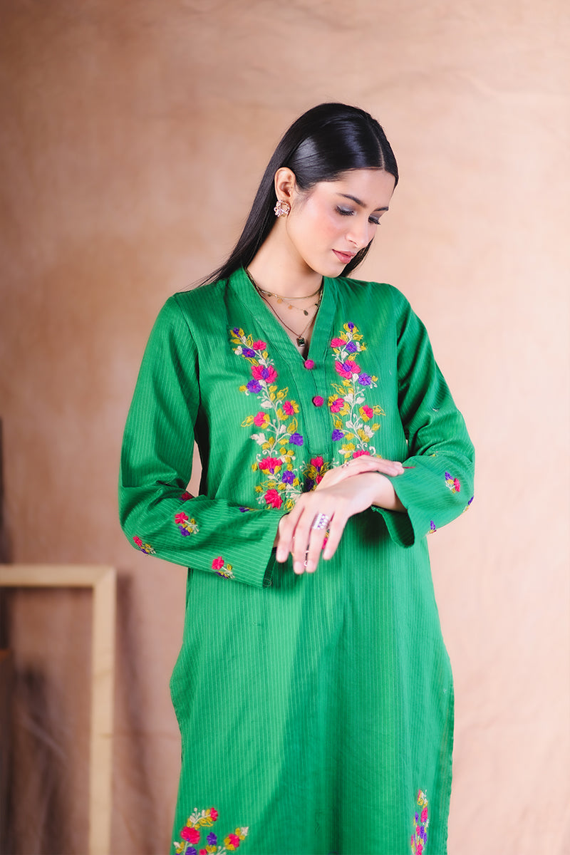 Exotic Blooms 2 Piece Suit
