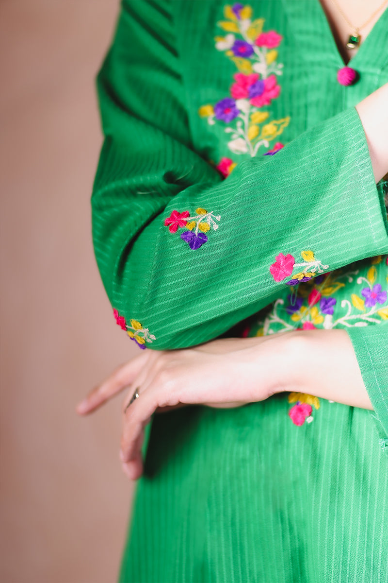 Exotic Blooms 2 Piece Suit