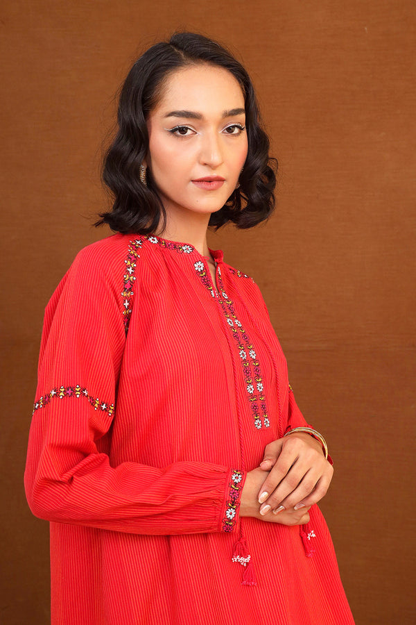 Terz Embroidered 2 Piece