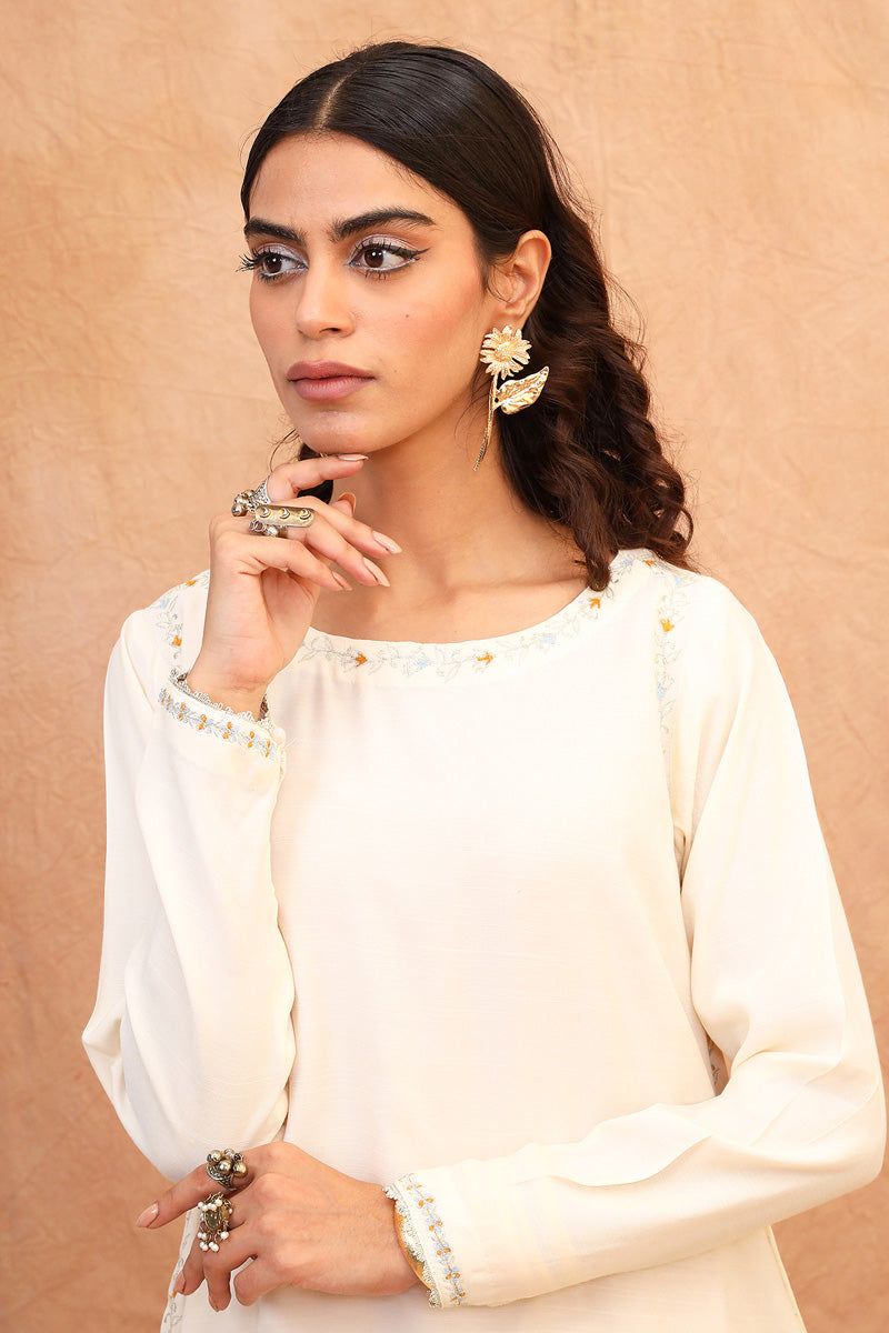 Shokh Nigah Embroidered Kurta