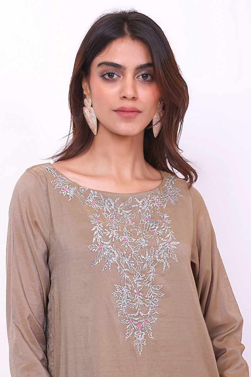 Aman Embroidered Dress