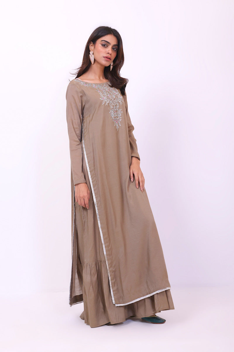 Aman Embroidered Dress