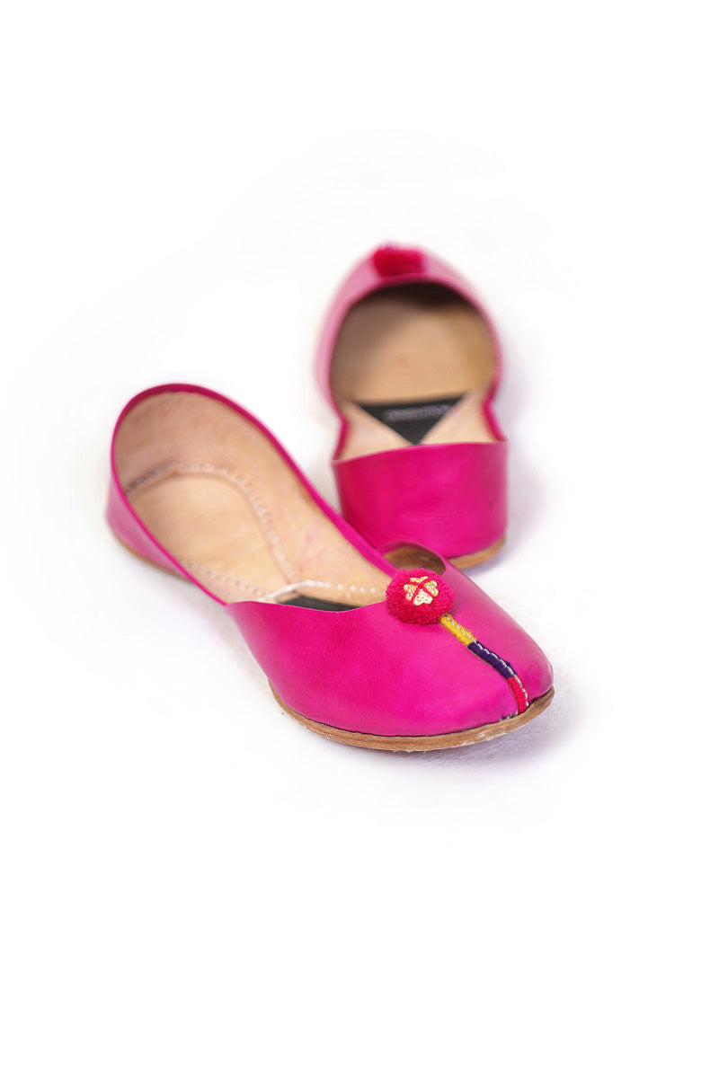 Leather Khussa