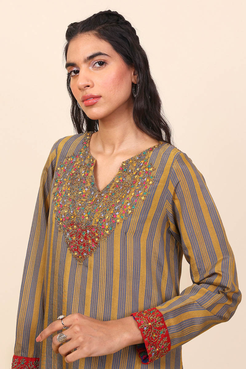 Morocon Kaftaan Embroidered 2-Piece