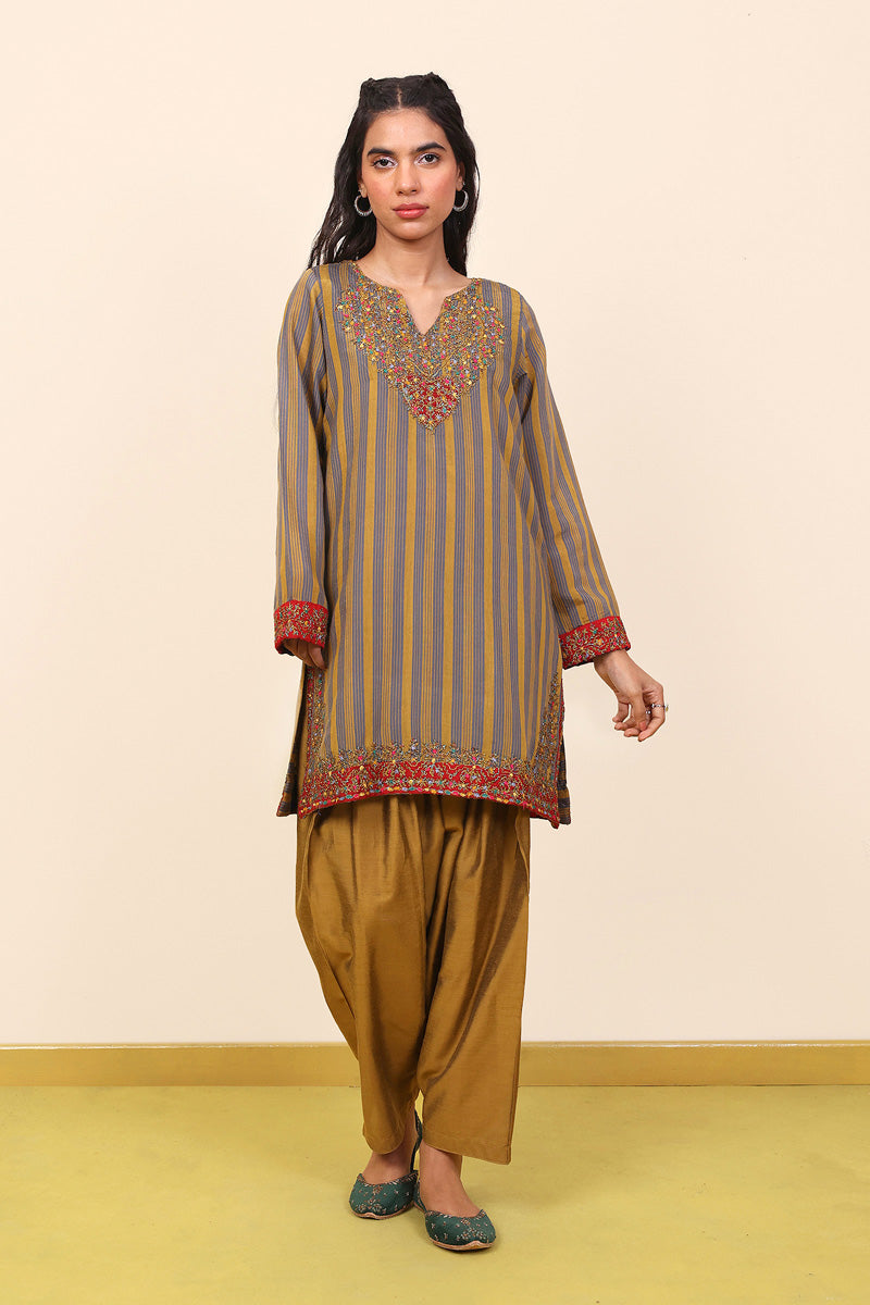 Morocon Kaftaan Embroidered 2-Piece