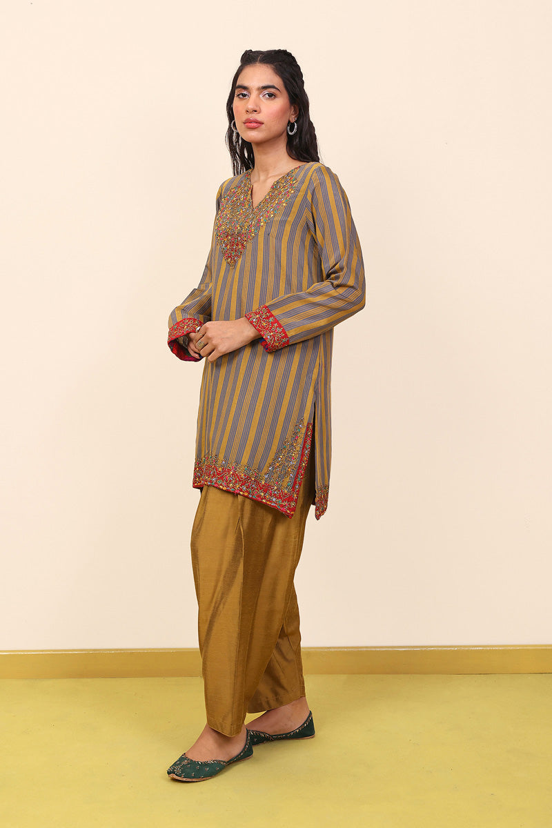 Morocon Kaftaan Embroidered 2-Piece