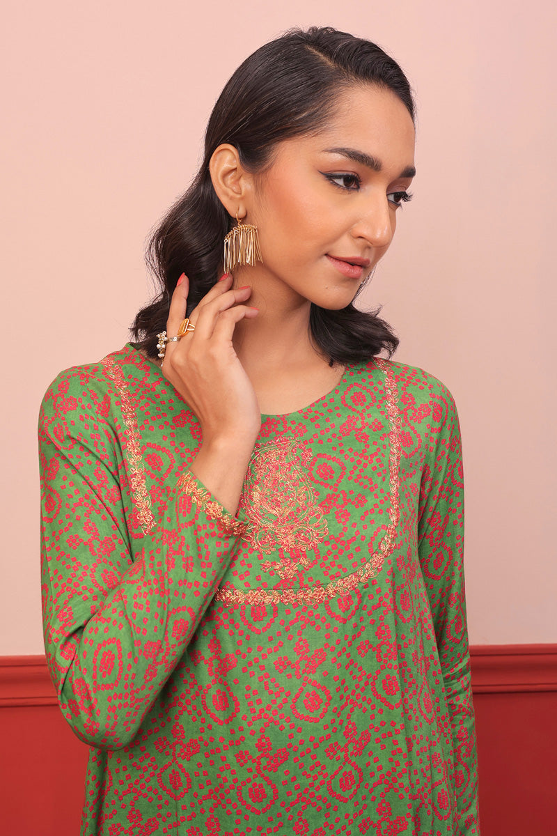 Ethnic Geo Kameez