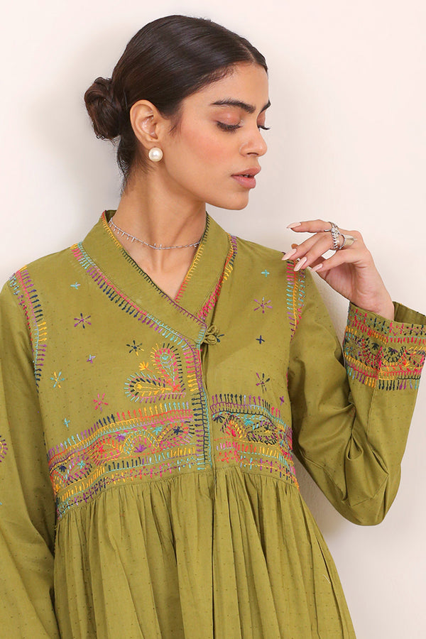 Dewasi Embroidered Frock