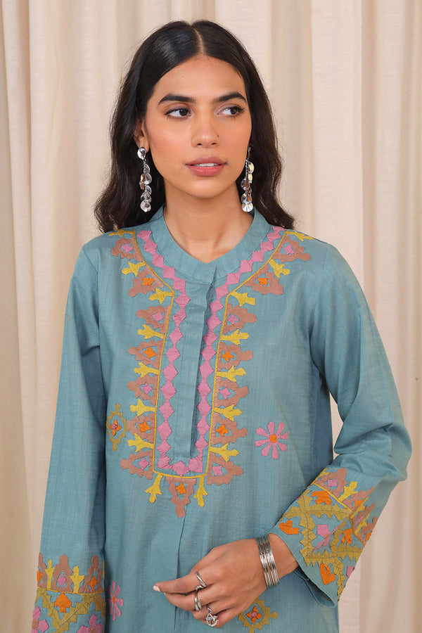 Thar Carvan Rilli Kurta