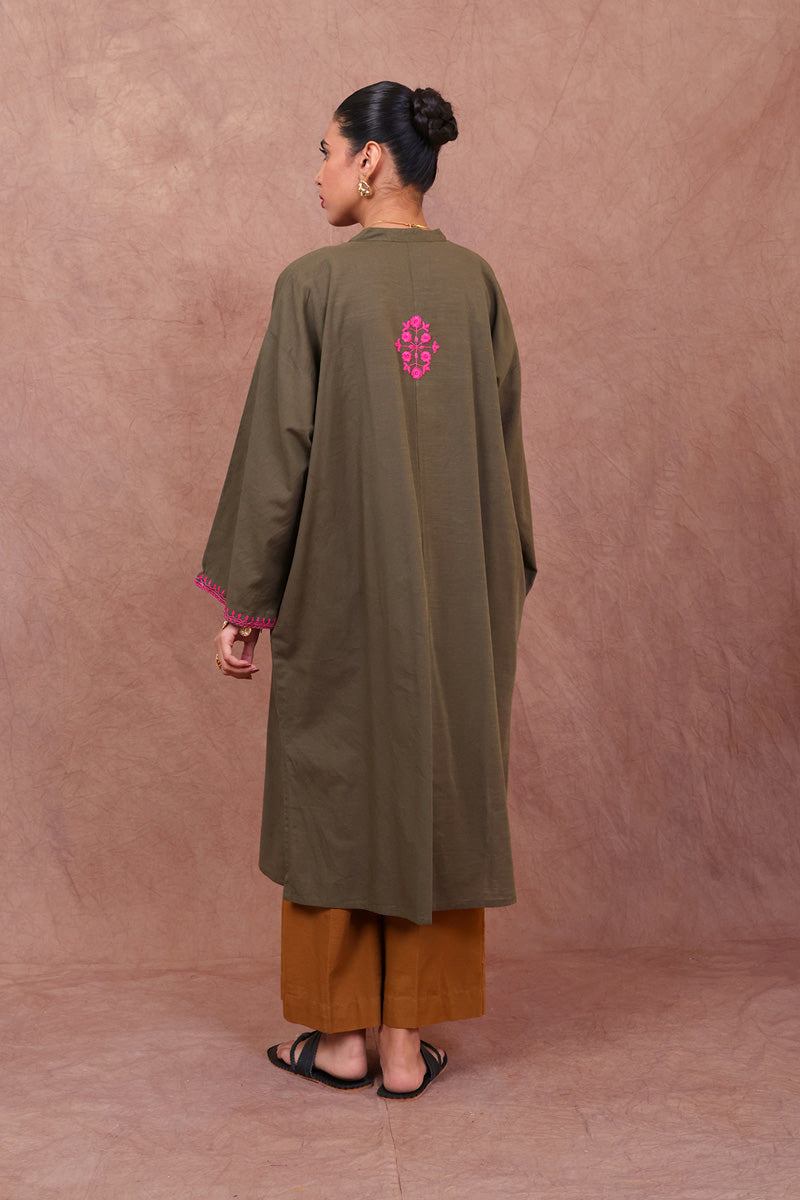 N K R Embroidered Kurta