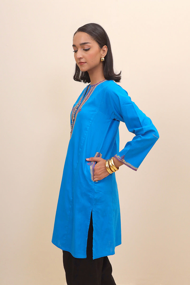 blue