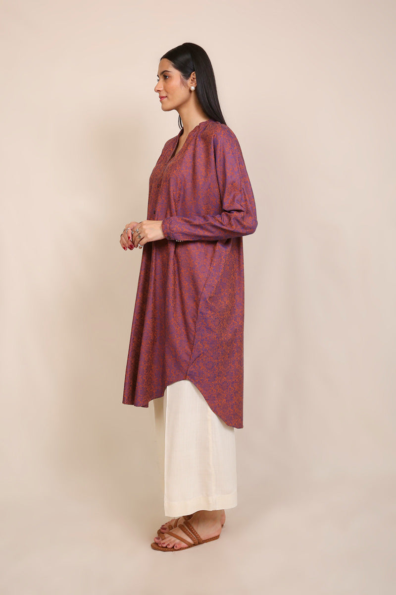 Woven Lattice Tunic