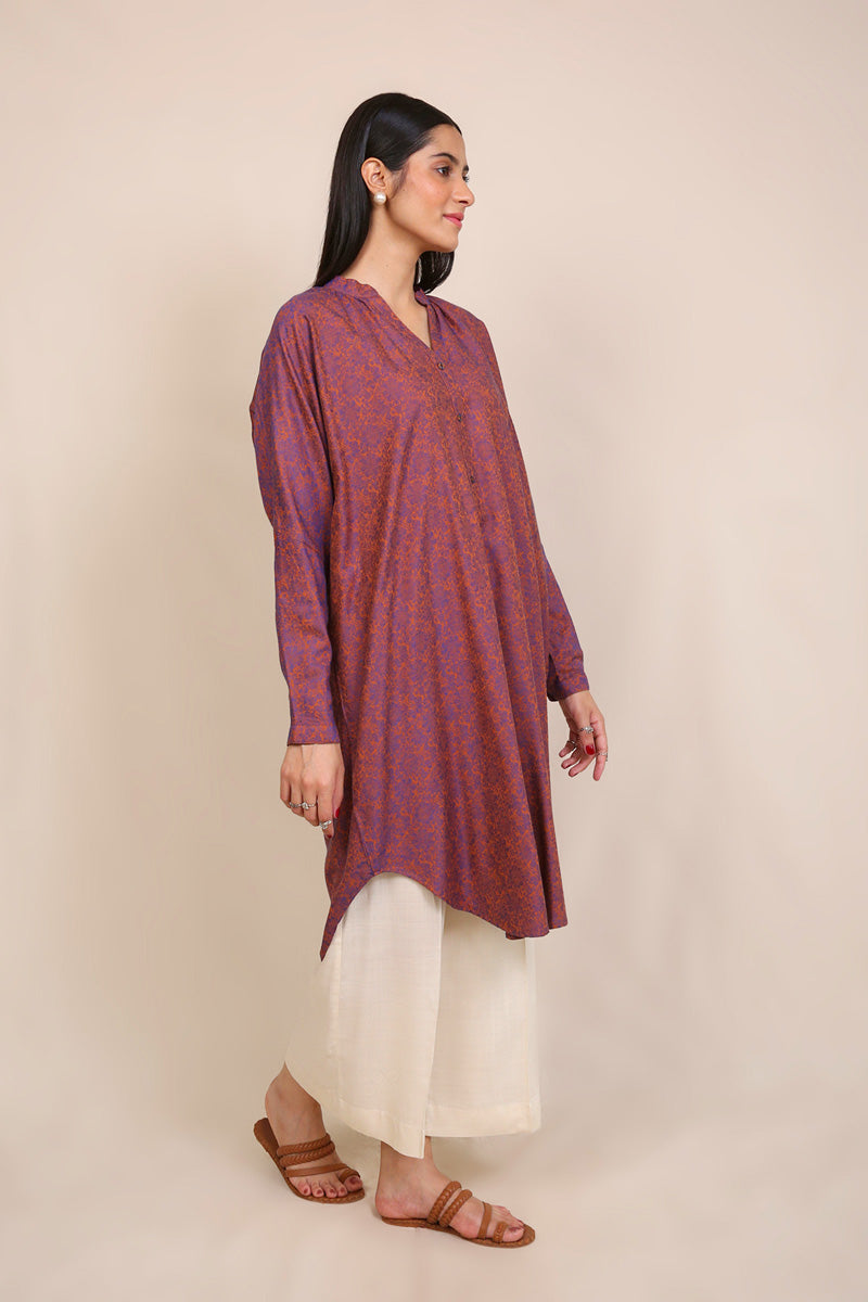 Woven Lattice Tunic