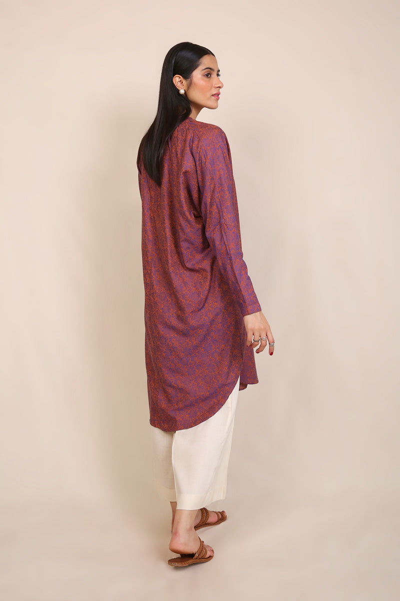 Woven Lattice Tunic