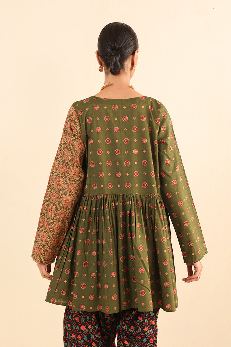 Ajrak Dress