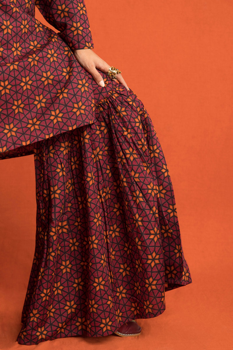 maroon