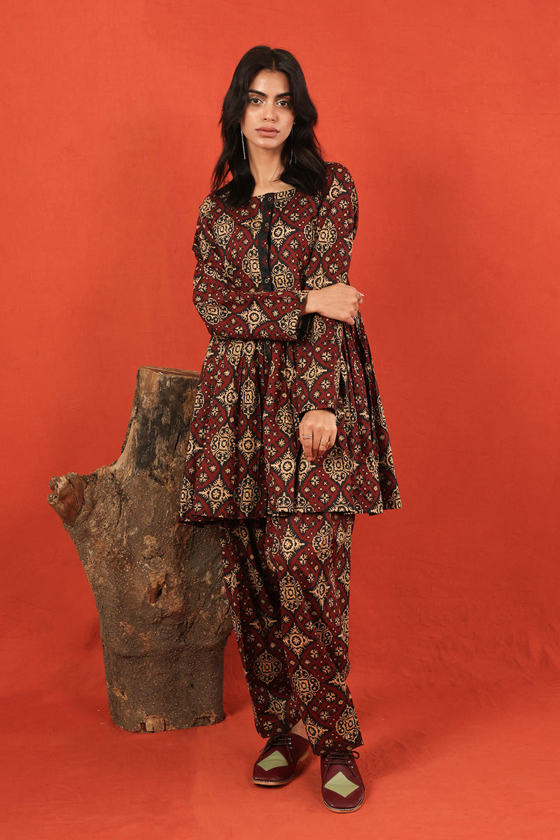 Indonesian Peplum Set