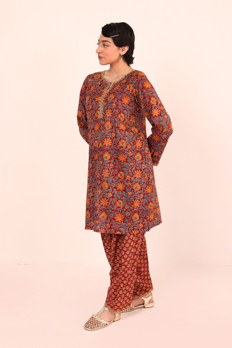 Printed Shahgul 2 Piece