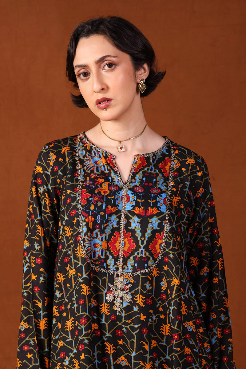 Embroidered Qaleen 2 Piece