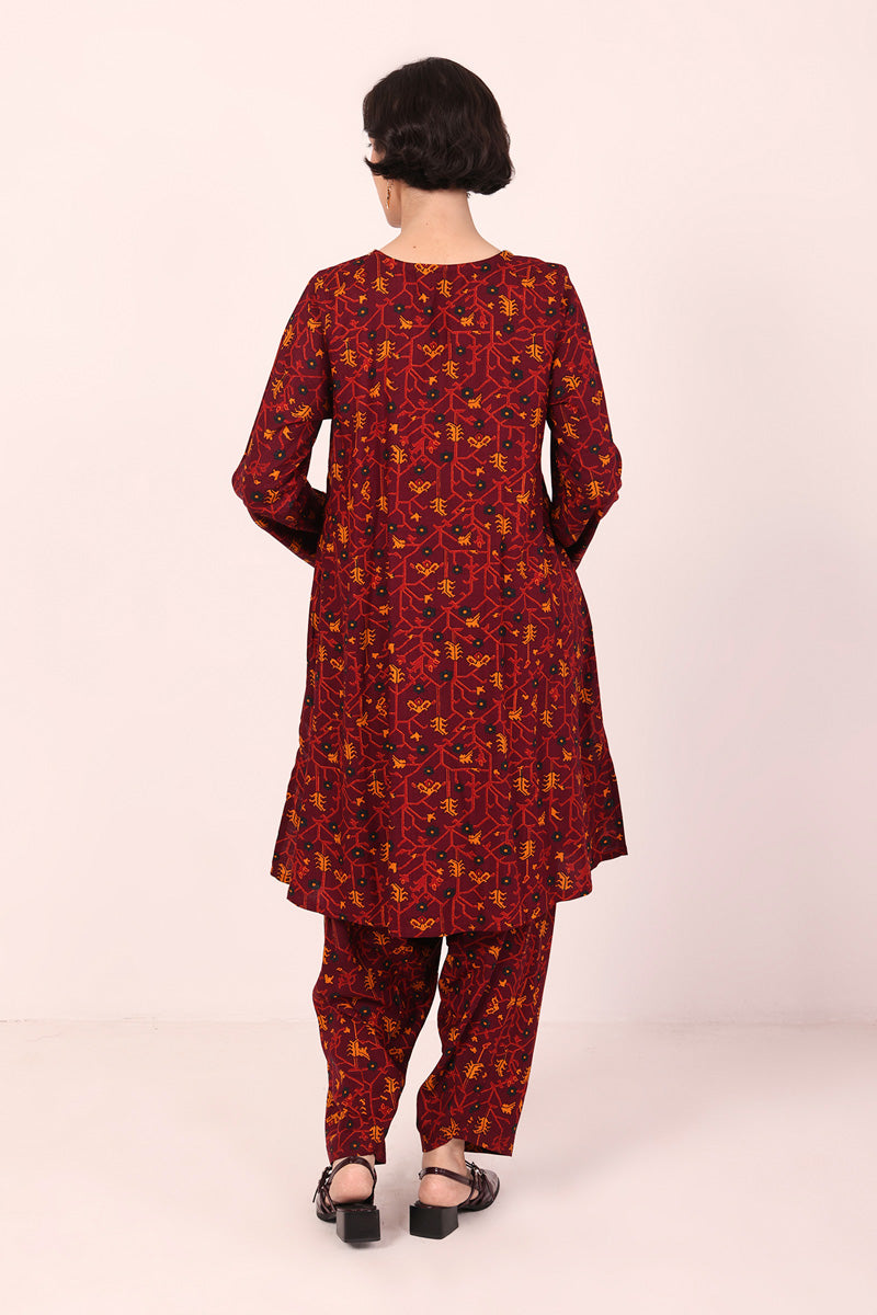 Embroidered Qaleen 2 Piece