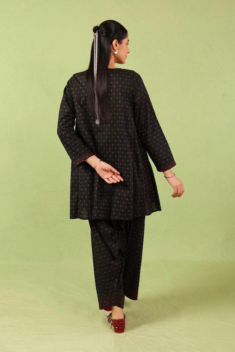 Panelled Floret 2 Piece