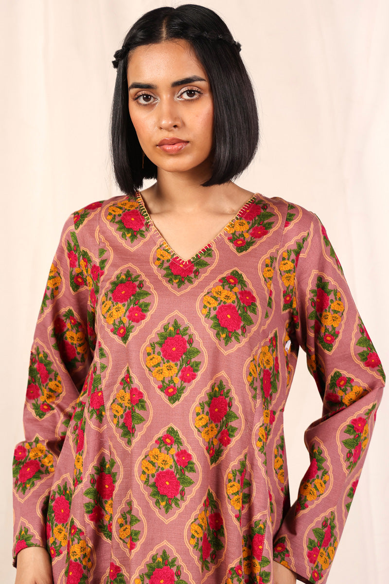 Flared Charbagh 2 Piece