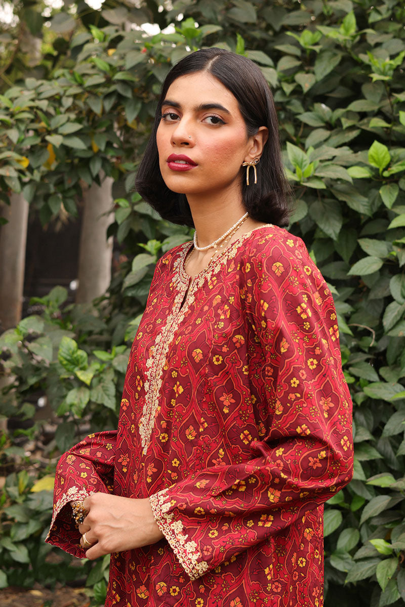 Persian 2-Piece Embroidered Suit