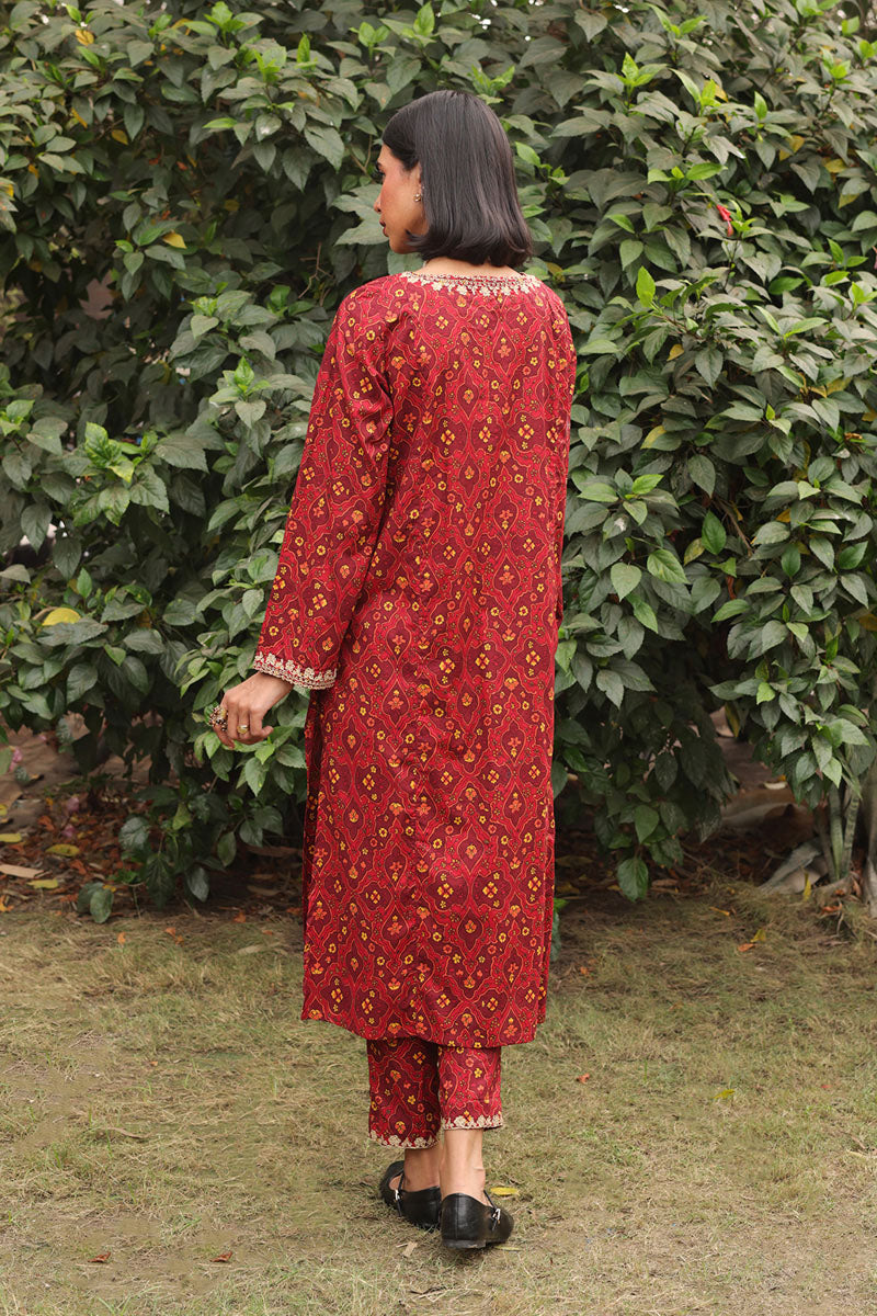Persian 2-Piece Embroidered Suit