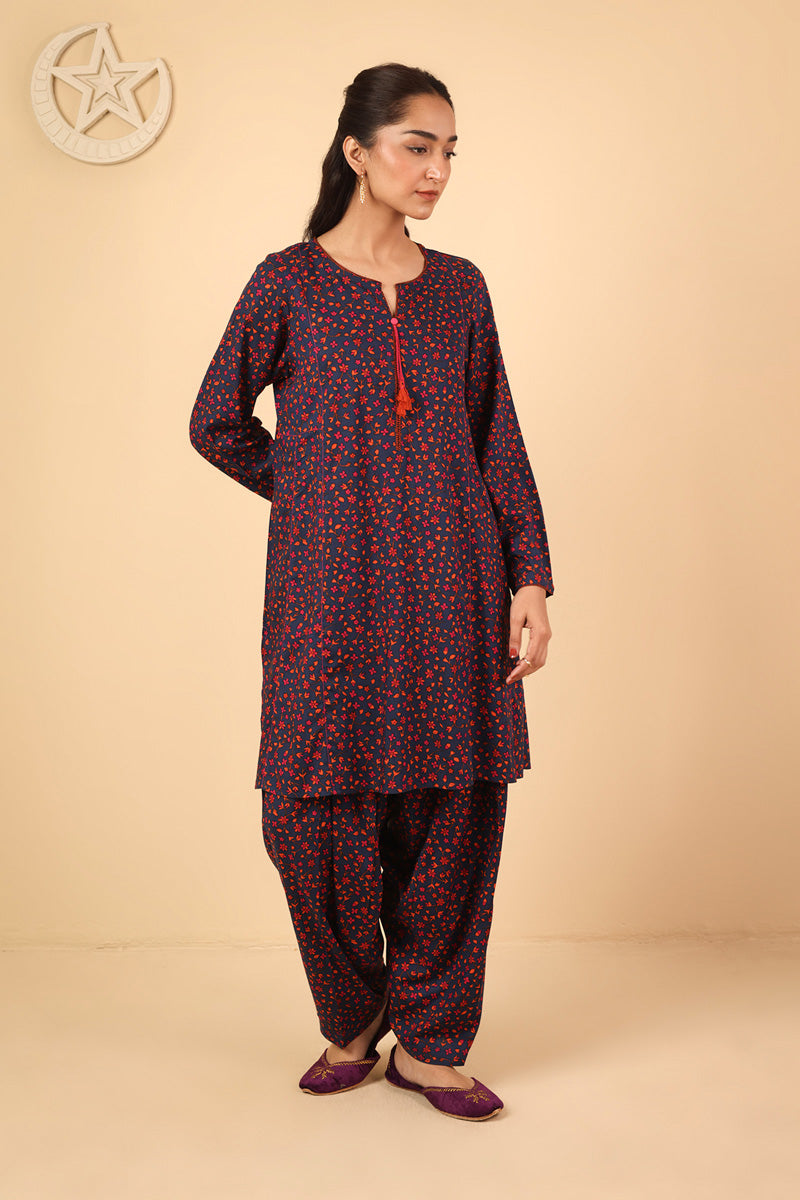 Printed Khizan Two-Piece