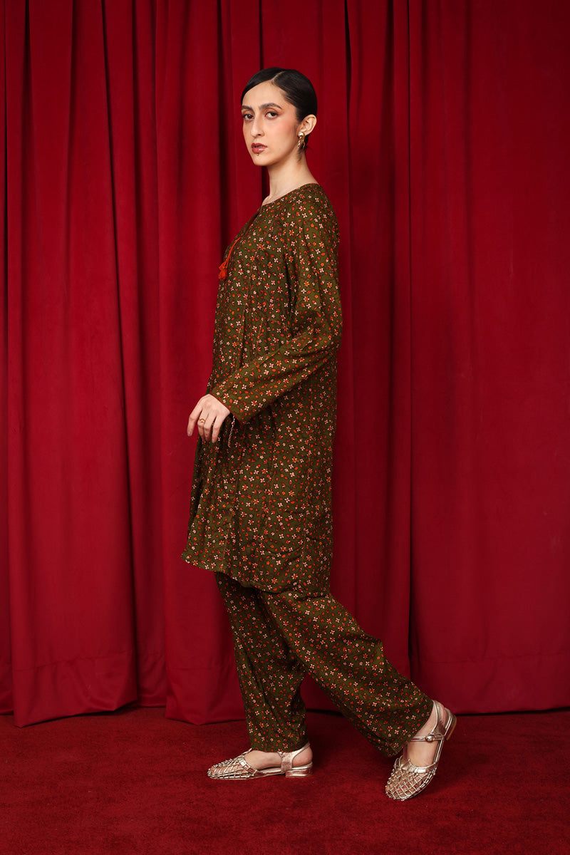 Printed Khizan Two-Piece