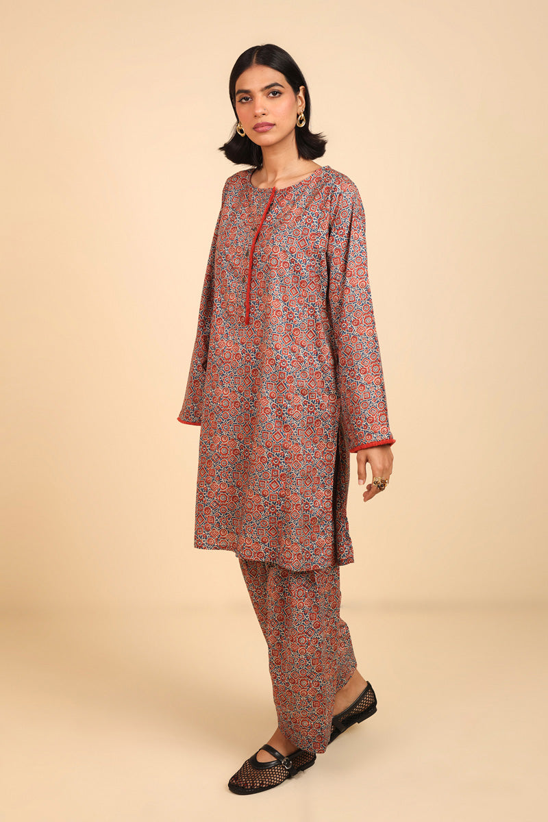 Printed Bagru 2 Piece Set