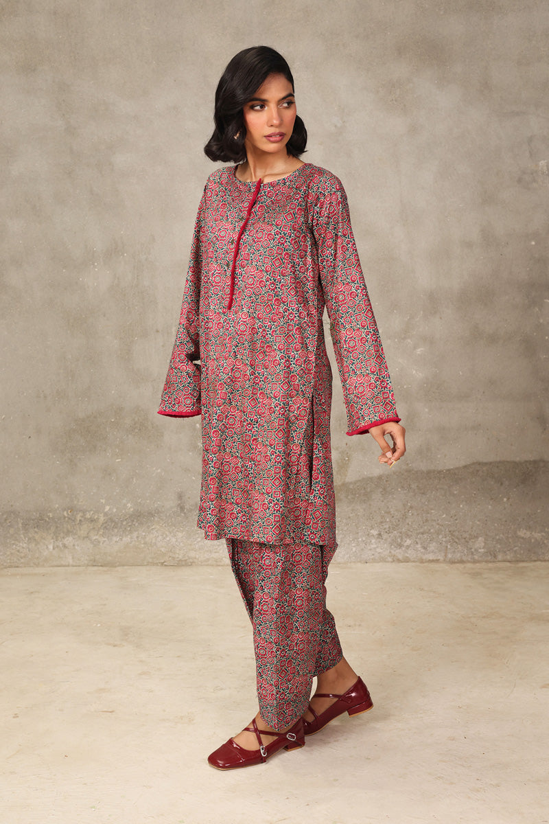 Printed Bagru 2 Piece Set