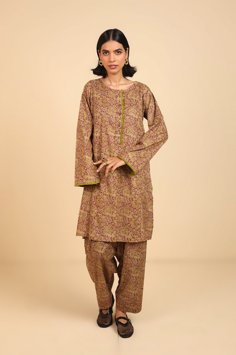 Printed Bagru 2 Piece Set