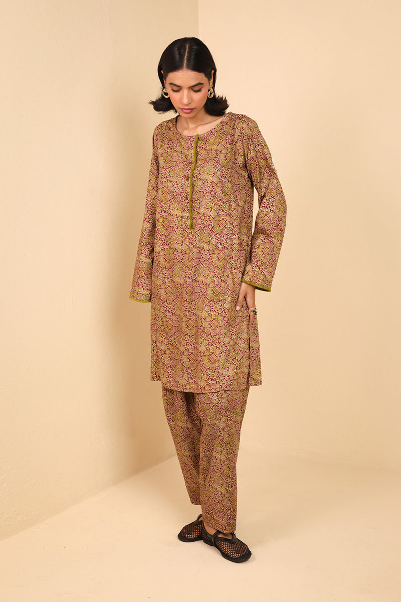 Printed Bagru 2 Piece Set