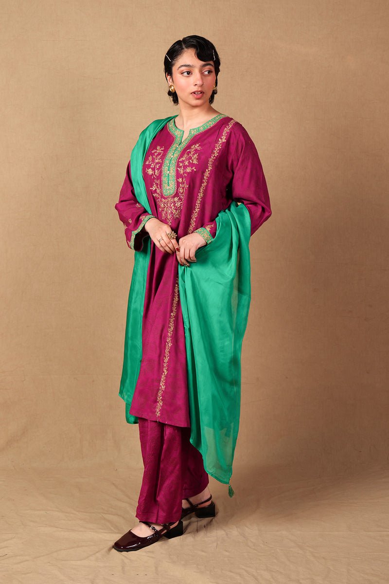 Vibrant Bahar Bano 3 Piece