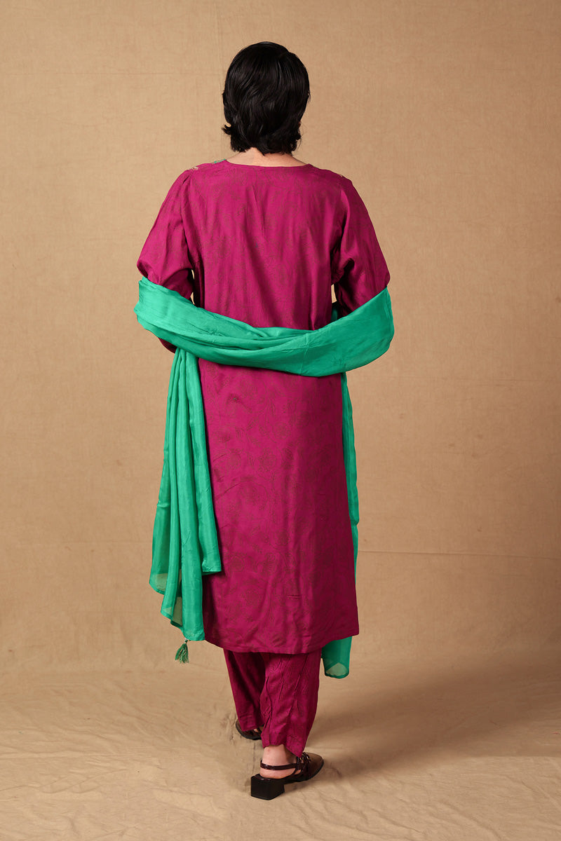 Vibrant Bahar Bano 3 Piece