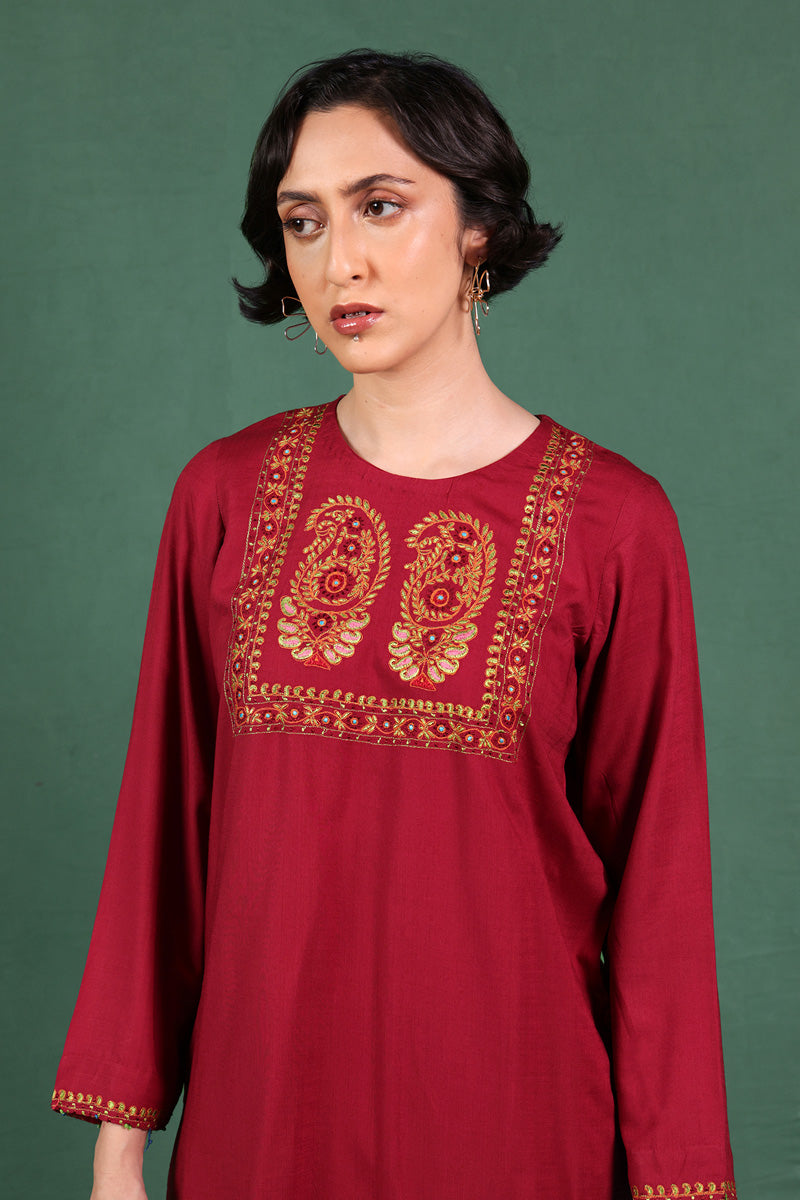 maroon