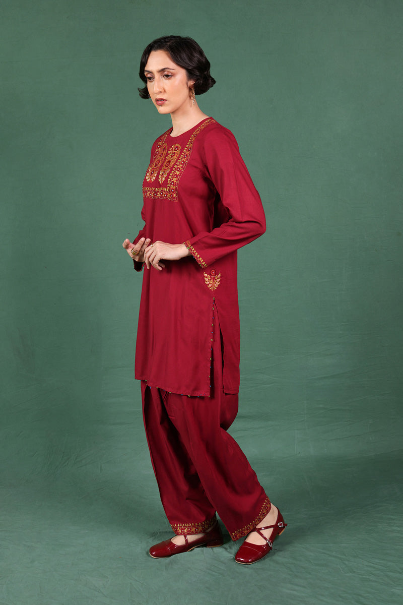 maroon