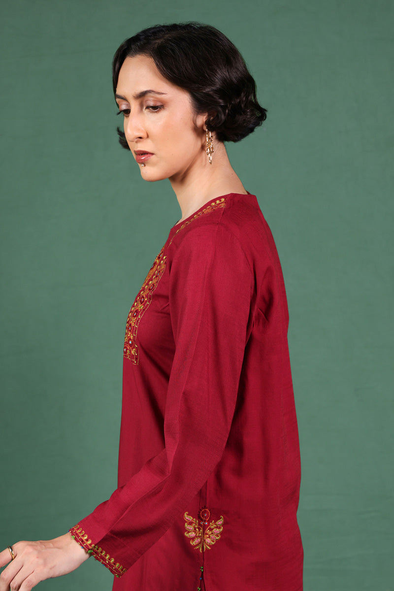 maroon