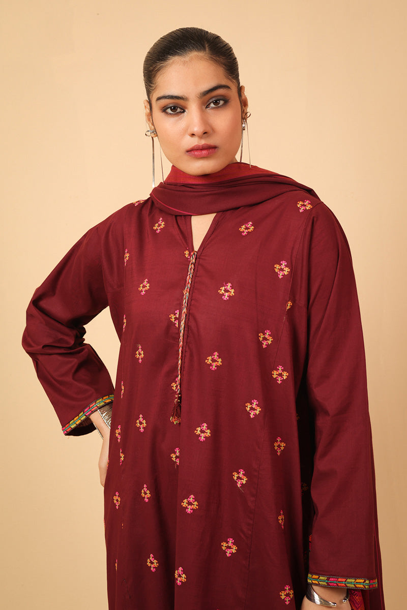 maroon