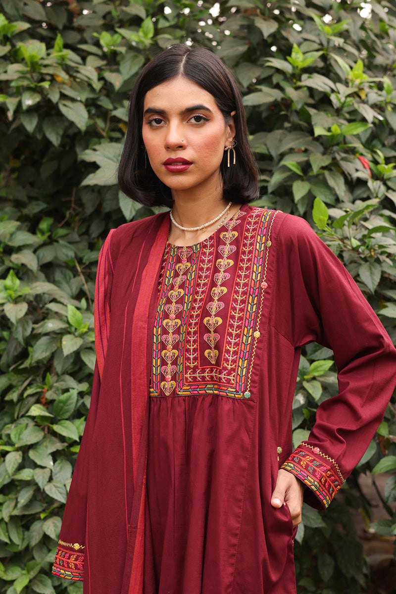 maroon