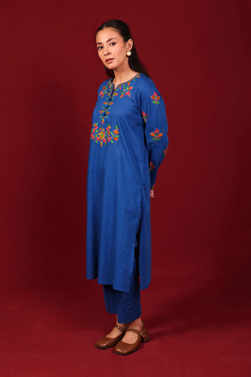 Embroidered Ghazni Folk 2 Piece