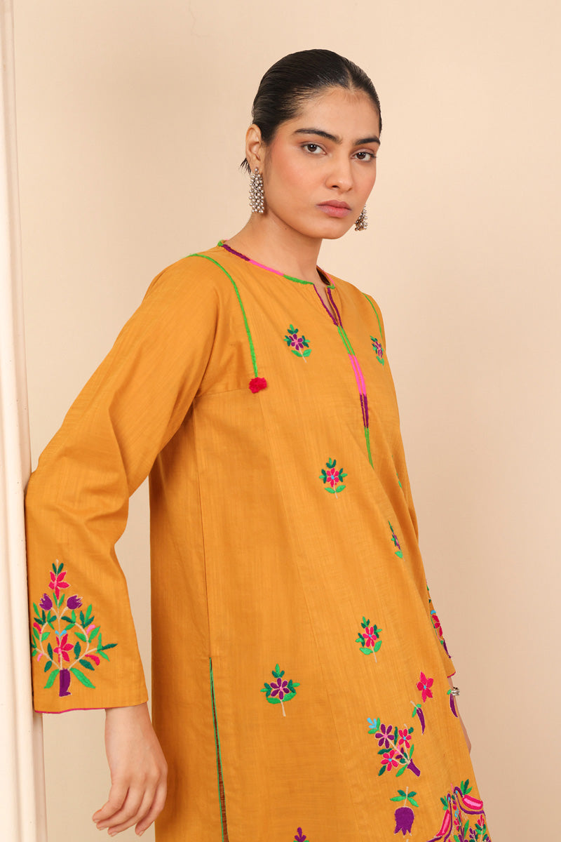 Ghazni Folk Kurta 2 Piece