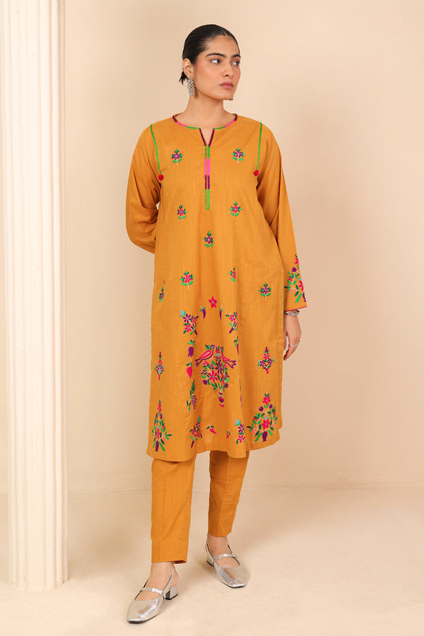 Ghazni Folk Kurta 2 Piece