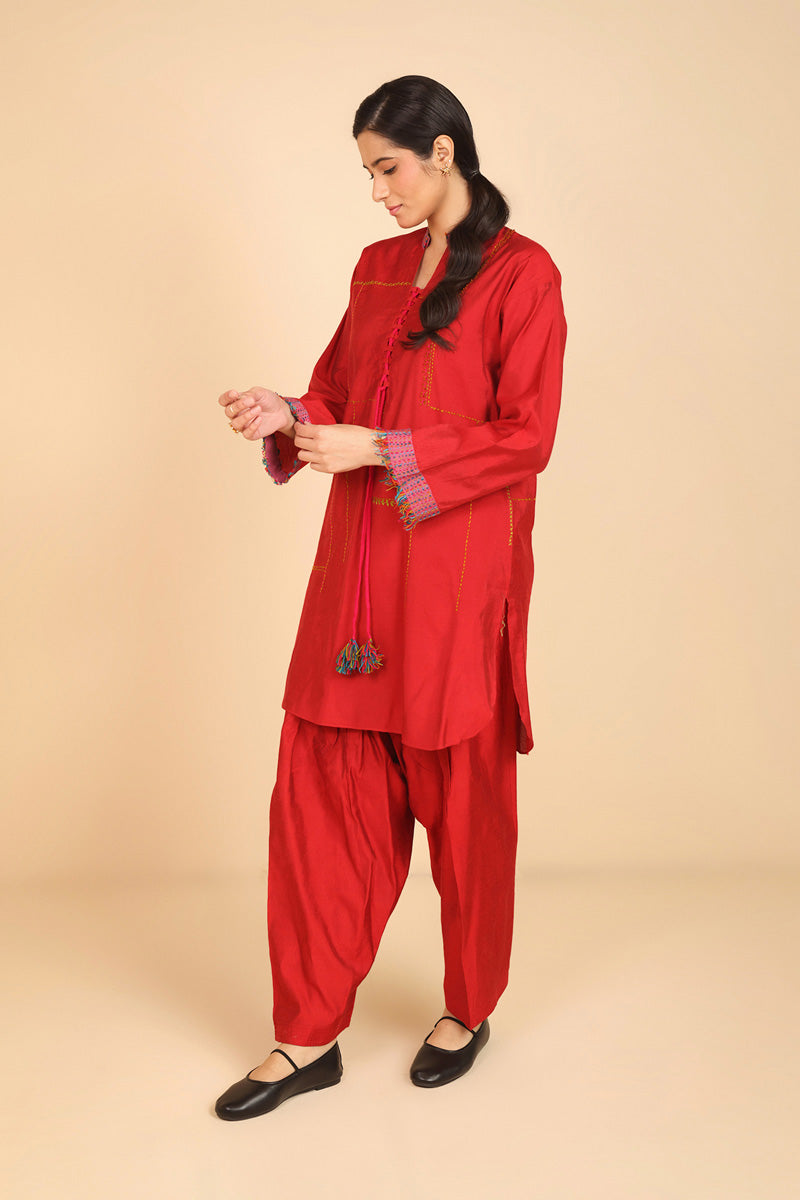 red
