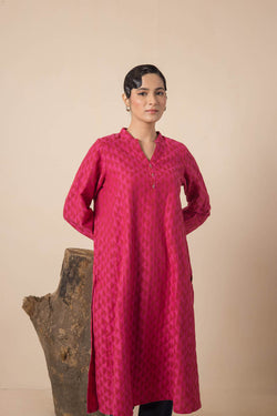 Floral Ikat Kurta