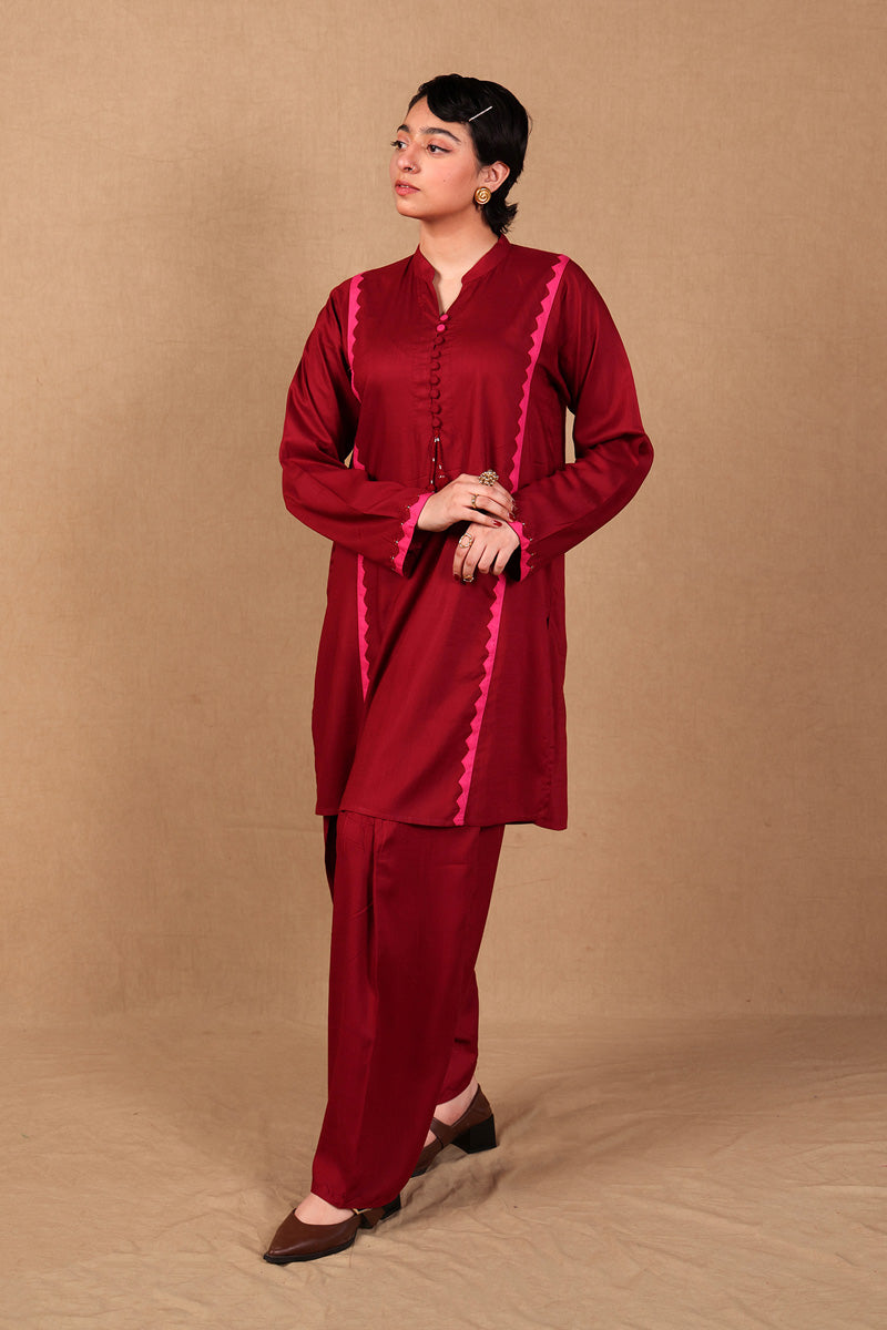 maroon